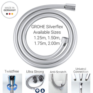 GROHE Flessibile, 28364000, Cromo 1.50 m, - Ilgrandebazar