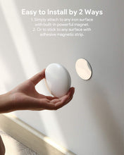 Carica l'immagine nel visualizzatore di Gallery, KORONA Luce Notturna Ricaricabile LED con Sensore di Movimento, USB-C Ricarica, Illuminazione Luminosità Regolabile con Striscia Magnetica Adesiva per Bagno, Cucina, Armadio, Corridoio, Scale