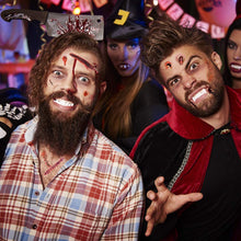 Carica l'immagine nel visualizzatore di Gallery, LOVEXIU Halloween Decorazioni, Halloween Decorazioni Horror, Halloween Zombie Scars Tattoos,Adesivi per Feste per Bambini, Decorazione di Vampiri di Halloween