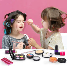 Carica l'immagine nel visualizzatore di Gallery, Dreamon Trucchi Bambina Set, Lavabile Makeup Realistico per Bambini con Borsa Cosmetica Giochi Regalo Bimba 5 Anni