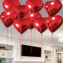 Carica l&#39;immagine nel visualizzatore di Gallery, MIAHART 12pz Palloncini con Elio a Forma di Cuore Rosso Palloncino Rosso... - Ilgrandebazar