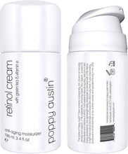 Carica l&#39;immagine nel visualizzatore di Gallery, Poppy Austin Miglior Crema al Retinolo per Giorno e Notte - Gigante Flacone da 100ml - Crema Idratante Anti-Invecchiamento per il Viso con Vitamina E, Tè Verde, Burro di Karité &amp; il 2.5% di Retinolo