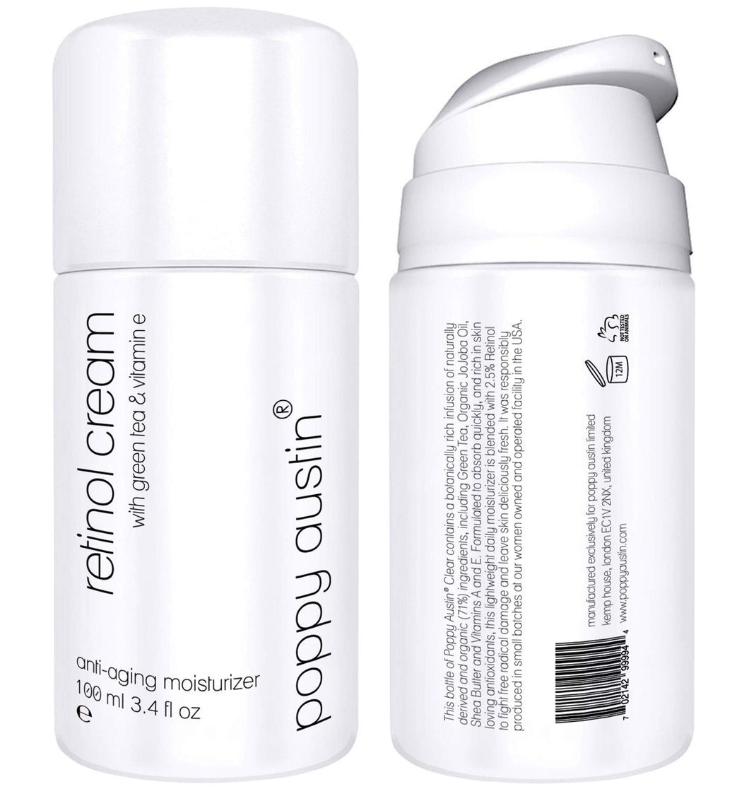 Poppy Austin Miglior Crema al Retinolo per Giorno e Notte - - Ilgrandebazar