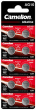 Carica l'immagine nel visualizzatore di Gallery, Came Lion 12051013 A bottone senza mercurio AG13/LR44/LR1154/357 (1,5 V, 10... - Ilgrandebazar