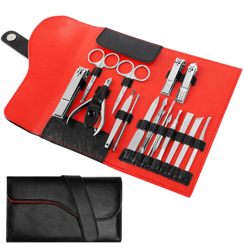 NAVANINO 16 Pcs Pedicure Manicure Set Tagliaunghie Set,Professionale... - Ilgrandebazar