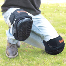 Carica l&#39;immagine nel visualizzatore di Gallery, Vuino, ginocchiere professionali con imbottitura in schiuma EVA, Nero 1 - Ilgrandebazar