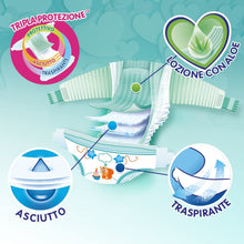 Carica l'immagine nel visualizzatore di Gallery, Pampers Baby Dry Maxi, 208 Pannolini, Taglia 4 Maxi (7-18 kg)