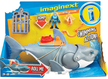 Carica l'immagine nel visualizzatore di Gallery, Imaginext Squalo Mega Morso con Personaggio Subacqueo, Gabbia e Accessori, Giocattolo per Bambini 3+Anni, GKG77