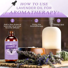 Carica l&#39;immagine nel visualizzatore di Gallery, Olio di lavanda 118 ml, MANSI 100% puro e naturale non diluito oli PURPLE - Ilgrandebazar
