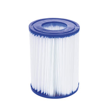 Carica l'immagine nel visualizzatore di Gallery, Bestway 58094 Cartuccia filtro Flowclear tipo II, Capacità: 2006/3028 lt/ora, Bianco/Blu Single