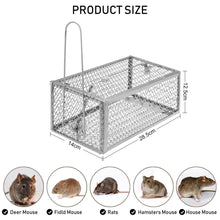 Carica l&#39;immagine nel visualizzatore di Gallery, Kimimara Umano Trappola per Topi, in Metallo, Ferro Gabbia Trappola... - Ilgrandebazar