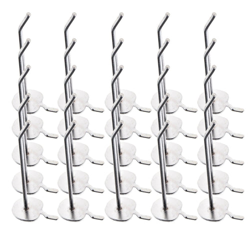 Emma 25 x Gancio da Parete di Stecca Retail Shop Prong peg Board grucce... - Ilgrandebazar