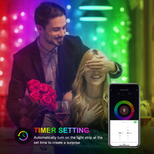 Carica l&#39;immagine nel visualizzatore di Gallery, Alexa Striscia LED Intelligente WiFi, Maxcio 5M di Luci Led 5050 5 M - Ilgrandebazar