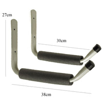 Carica l&#39;immagine nel visualizzatore di Gallery, 2 x Gigante Per Uso Intensivo Bagagli Ganci Muro Scala Montato Bici Box Auto... - Ilgrandebazar