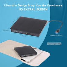 Carica l&#39;immagine nel visualizzatore di Gallery, Externo DVD CD Esterno, External Dvd Player USB 3.0 Burner DVD/CD Nero - Ilgrandebazar