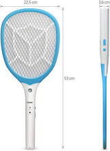 Carica l&#39;immagine nel visualizzatore di Gallery, CYOUH Racchetta Zanzare Elettrica, Racchetta Elettrica Insetti con USB Ricaricabile Insetti Volare Swatter Zapper con Maglia a Triplo Strato per Uso Esterno Interno