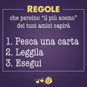 La Trappola - Il Gioco Alcolico che Comincia con un Bicchierino e finisce alle 4 di mattina spalmati sul Divano - Il Gioco per le Tue Serate Alcoliche - Drunk Game, Giochi Alcolici per Feste Adulti
