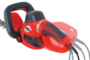 Grizzly 75020020 Tagliasiepi elettrico, 600 Watt, Lama da 61 cm Rosso - Ilgrandebazar