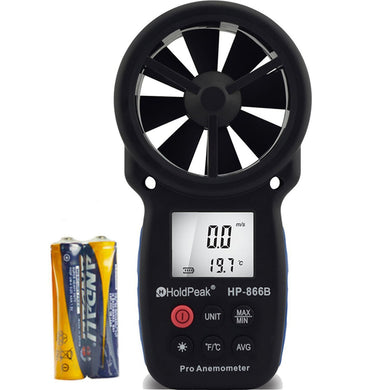 HoldPeak 866B,Anemometro Digitale,Misuratori del 1-Anemomter-HP-866B - Ilgrandebazar