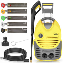 Carica l&#39;immagine nel visualizzatore di Gallery, oasser Idropulitrice ad Alta Pressione a Freddo, 1600W, 140bar, 420L/H di... - Ilgrandebazar