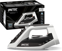 Carica l'immagine nel visualizzatore di Gallery, Imetec ZeroCalc Z1 2800 Ferro da Stiro con Tecnologia Anticalcare, Piastra Ceramica ad Alta Scorrevolezza, Tecnologia a Risparmio Energetico, 2200 W, Colpo Vapore 130 g 2200 Watt