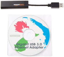 Carica l&#39;immagine nel visualizzatore di Gallery, Adattatore internet Ethernet, USB 3.0 a Confezione da 1, Nero - Ilgrandebazar