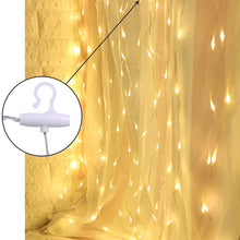Carica l'immagine nel visualizzatore di Gallery, OUSFOT Tenda Luminosa， Cascata di Luci ，Catena Luminosa,Stringa - Ilgrandebazar