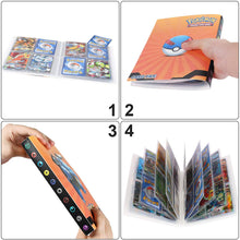 Carica l'immagine nel visualizzatore di Gallery, Funmo Porta Carte, L'album ha 30 Pagine e può Contenere 240 Carte, Raccoglitore Carte, Album di Carte Collezionabili per Migliore Protezione (giallo)