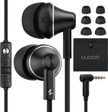 Carica l'immagine nel visualizzatore di Gallery, Auricolari-Cuffiette-Cuffie-Earphones-Hearphones-Earbuds-In-Ear, Auricolari con Filo e Microfono - Cuffie Filo Immersivi, Cuffie in Ear con Microfono, Auricolari Telefono con Isolamento Acustico