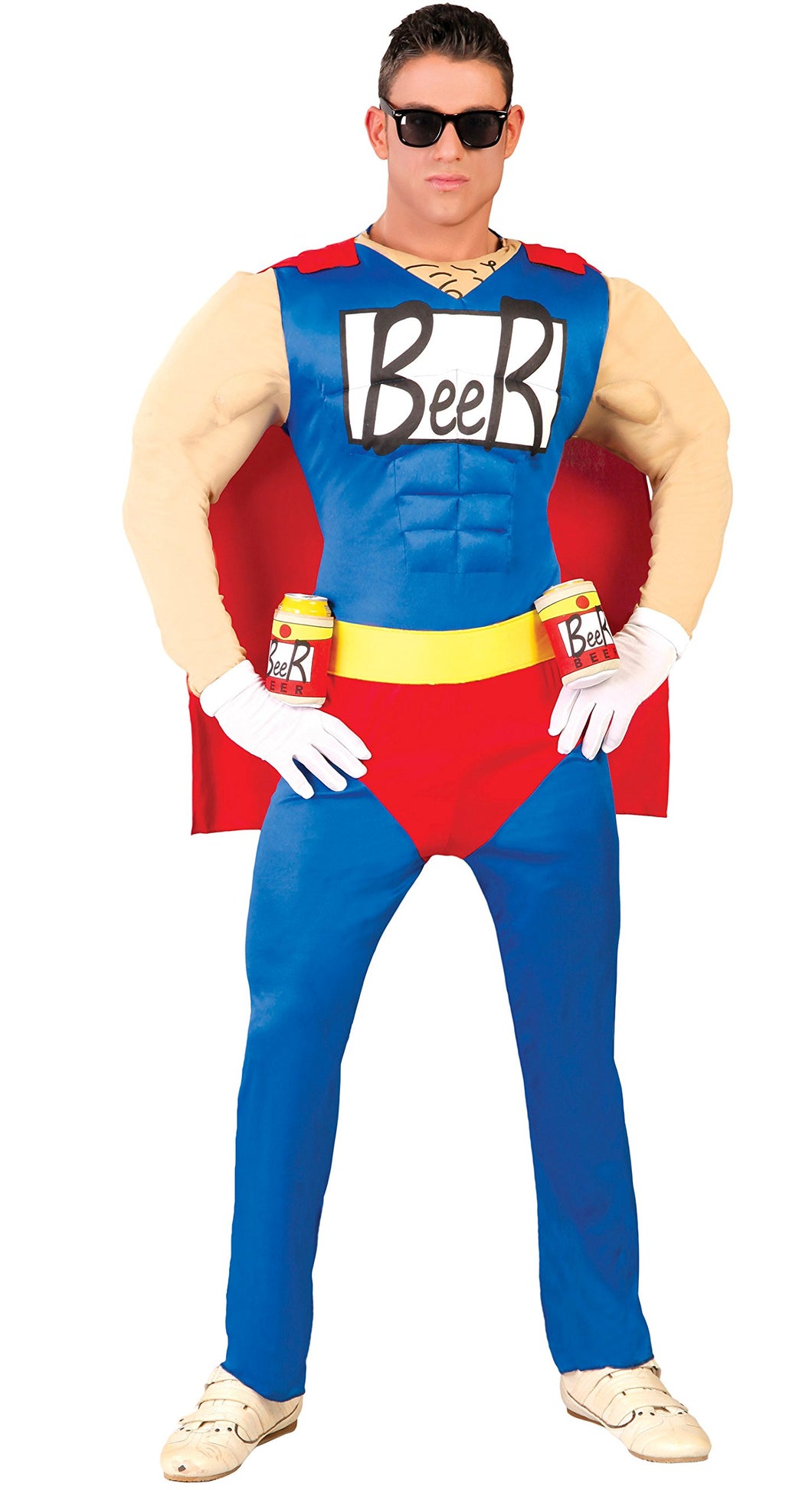 Fiestas Guirca Costume Beerman Supereroe Uomo Birra  XL (54-56) - Ilgrandebazar