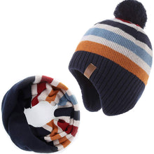 Carica l&#39;immagine nel visualizzatore di Gallery, AHAHA Cappellino Lavorato a Maglia con Pompon e a per... - Ilgrandebazar