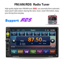 Carica l&#39;immagine nel visualizzatore di Gallery, REAKOSOUND CAMECHO autoradio 2 din bluetooth 7 pollici Stereo Touch Screen Con il GPS