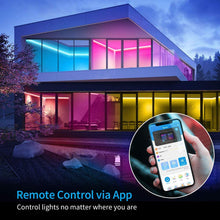 Carica l'immagine nel visualizzatore di Gallery, Govee Striscia LED, Smart 5m WiFi RGB Compatibile con Alexa e Google Assistant, App Controllato Musica, Multicolore per casa, Bar, Festa,12V 1.5A