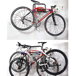Deposito Biciclette 2/3 Rack Di Stoccaggio A Parete, Portabici A... - Ilgrandebazar