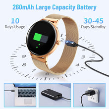 Carica l'immagine nel visualizzatore di Gallery, Blackview X2 Smartwatch Orologio Fitness Uomo Donna Impermeabile 5ATM Smart Watch Cardiofrequenzimetro da Polso Contapassi Smartband Activity Tracker Bambini Cronometro per Android iOS (44mm)