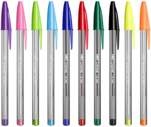 Carica l'immagine nel visualizzatore di Gallery, BIC Cristal 926381 penne multicolore, colori assortiti