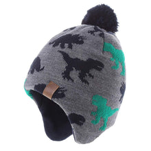 Carica l&#39;immagine nel visualizzatore di Gallery, AHAHA Cappellino Lavorato a Maglia con Pompon e a per... - Ilgrandebazar