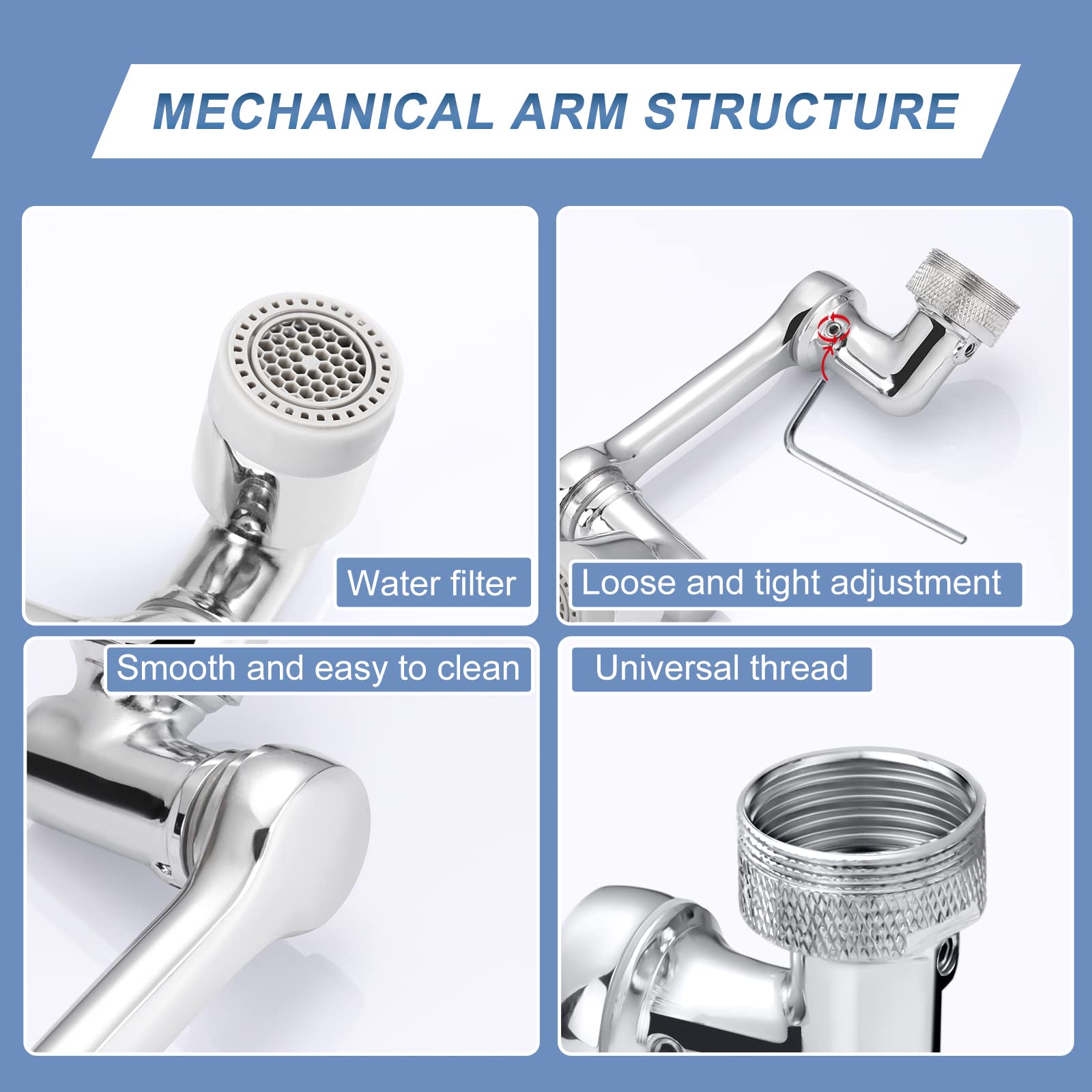 Kit Fissaggio Rubinetto Lavabo E Lavello Con Piastra Acciaio Zincato E Dado Ottone - Completo Di Guarnizione - Foto 4