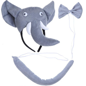 Set Cerchietto Con Orecchie Coda E Papillon Da Lupo Per Bambini 6-10 Anni... - Ilgrandebazar