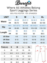 Carica l'immagine nel visualizzatore di Gallery, DUROFIT Leggins Donna Push up Leggings Sportivi Vita Alta Anticellulite Pantaloni Palestra per Fitness Yoga Pant