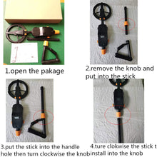 Carica l'immagine nel visualizzatore di Gallery, HUKOER Metal Detector Portatile Leggero per Bambini, Sensibilità Regolabile... - Ilgrandebazar