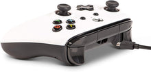 Carica l'immagine nel visualizzatore di Gallery, PowerA Controller cablato Licenza ufficiale di Microsoft e compatibile con Xbox One, Xbox One S, Xbox One X e Windows 10, Bianco