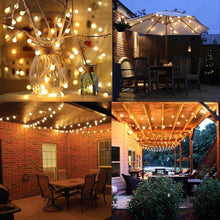 Carica l&#39;immagine nel visualizzatore di Gallery, Catene Luminose 15m,Bulbo Lampade Ghirlanda Decorazioni, Luci Stringa Natale Illuminazione Giardino con Telecomando, Impermeabile Catena di Luci per Interni e Esterni, Feste, Matrimonio, Natale