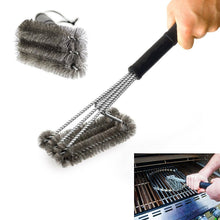 Carica l&#39;immagine nel visualizzatore di Gallery, PePeng Heavy Duty 3-Branch Triangular metal brush stainless steel - Ilgrandebazar