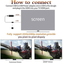 Carica l&#39;immagine nel visualizzatore di Gallery, Dongle Display WIFI, ATETION WiFi Senza Fili Ricevitore HDMI TV 1080P Mini Display Airplay Miracast DLNA per IOS/Android/Mac