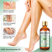 Carica l'immagine nel visualizzatore di Gallery, HEYTREE Olio essenziale dell'albero del tè 100ml per la cura della pelle e dei capelli - caldo, speziato, profumo di canfora che aiuta a sollevare gli spiriti - Diffondere per purificare l'aria spray