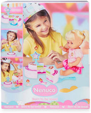Carica l'immagine nel visualizzatore di Gallery, Nenuco - Buon Compleanno! Bambola con Torta di Compleanno, per Bambine/i dai 3 Anni, 700016283 Nenuco Compleanno