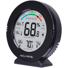 Carica l&#39;immagine nel visualizzatore di Gallery, AcuRite Indoor Humidity Monitor PRO Accuracy con allarmi Silver - Ilgrandebazar