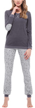 Carica l&#39;immagine nel visualizzatore di Gallery, Merry Style Pigiama Manica Lunga Donna MS10-168(mélange Scuro Grigio, S) - Ilgrandebazar