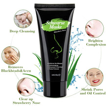 Carica l&#39;immagine nel visualizzatore di Gallery, Black Mask Peel Off, Maschera Nera Punti Neri, Viso Nero - Ilgrandebazar